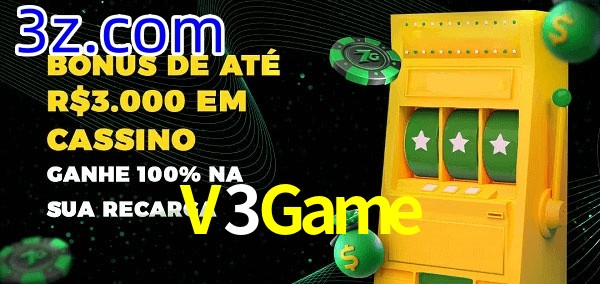V3Game melhor bônus de depósito